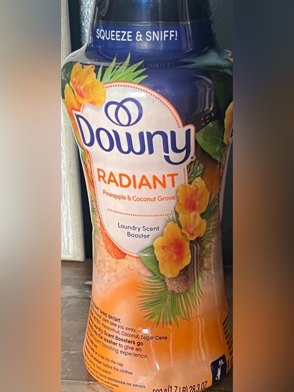 Downy Radiant Pineapple & Coconut Grove Scent Booster Beads Hard To Find!